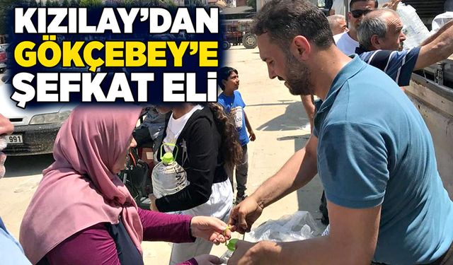 Kızılay’dan Gökçebey’e şefkat eli