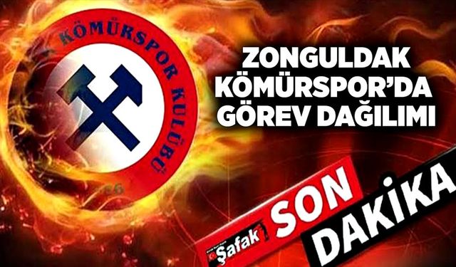 Zonguldak Kömürspor’da görev dağılımı yapıldı!