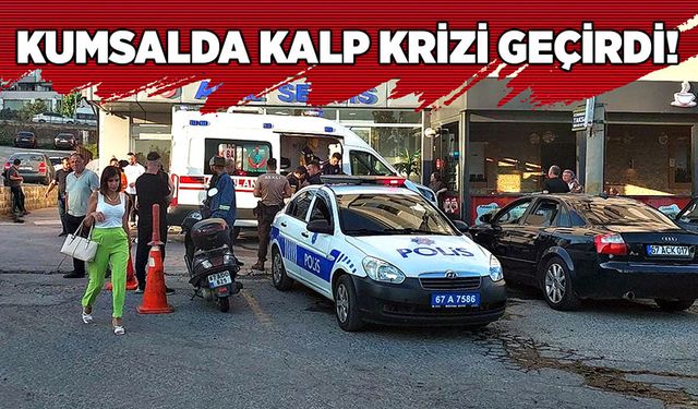 Kumsalda kalp krizi geçirdi!