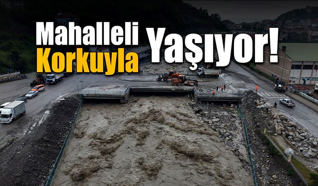 Mahalleli korkuyla yaşıyor!