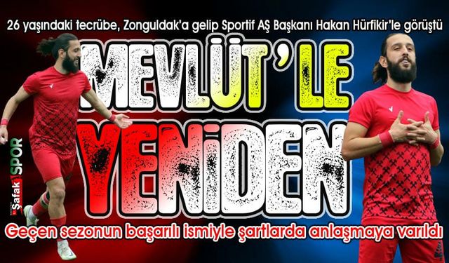 Zonguldak Kömürspor, Mevlüt Çelik’le anlaşmaya vardı