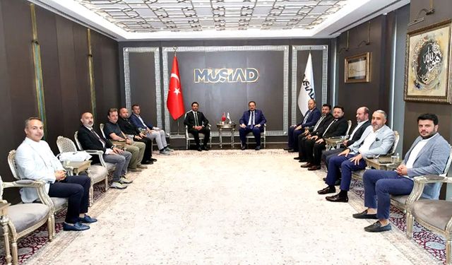 MÜSİAD, Düzce şubesi ülke gündemine dair toplantı yaptı