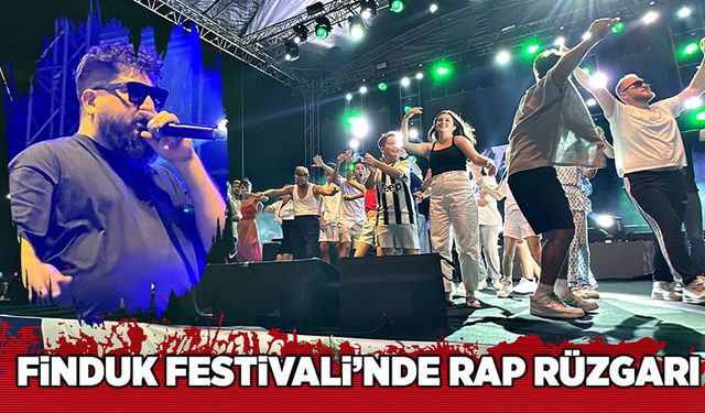 Finduk Festivali'nde rap rüzgarı