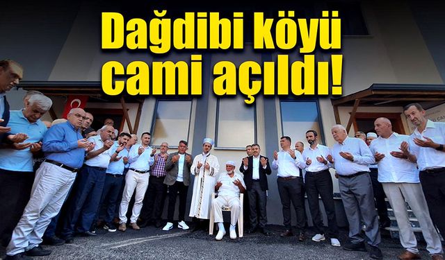 Hayırseverlerin desteğiyle yapılan cami açıldı!