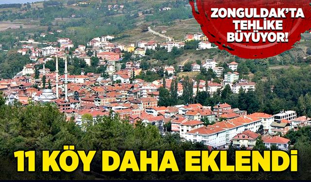 Karantina sayısı artıyor! 11 köy daha eklendi