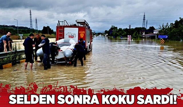 Selden sonra koku sardı!