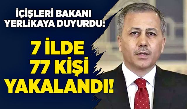 İçişleri Bakanı Duyurdu: Siber Dolandırıcılara 7 İlde Darbe!