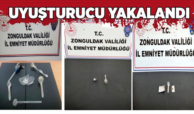 Ereğli'de uyuşturucu yakalandı