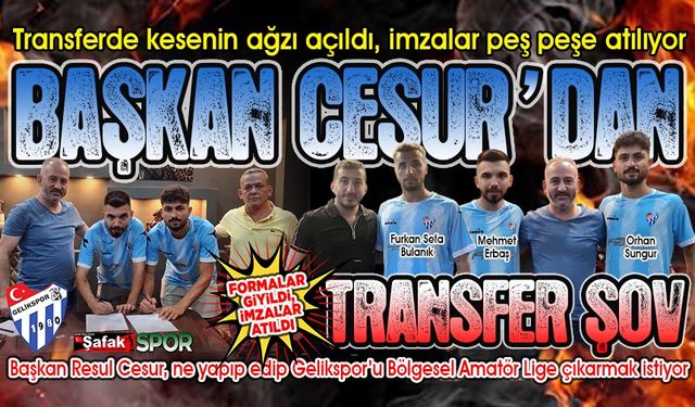 Bu Gelikspor'u kimse tutamaz! Şampiyonluk kadrosu kuruluyor