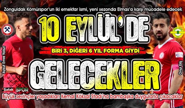 İki eski 10 numara, uzun yıllar forma giydikleri Zonguldak Kömürspor’un rakibi oldu