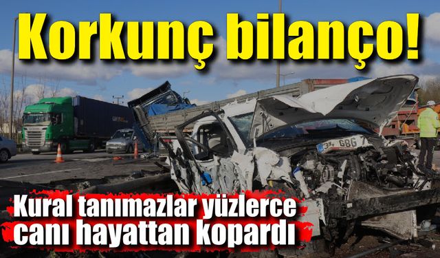 Kural tanımazlar yüzlerce cana sebep oldu