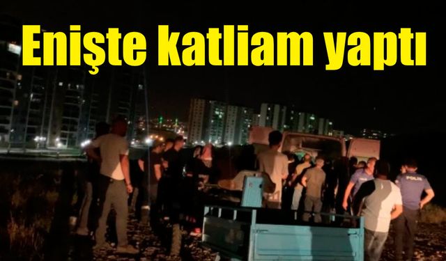 Enişte katliam yaptı; Konuşmak için çağırdığı kayınbiraderlerine kurşun yağdırdı