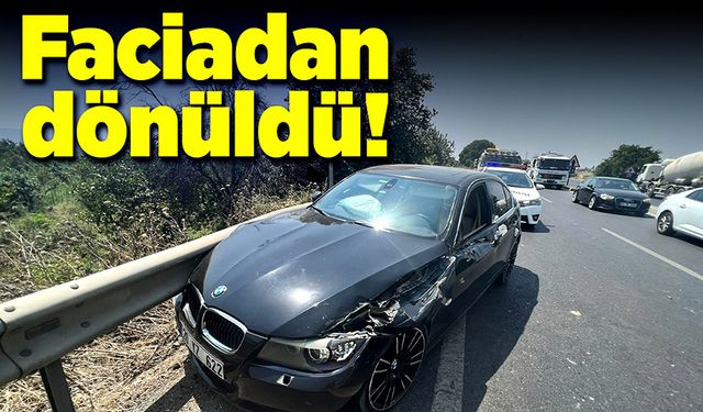 Aydın-Denizli karayolunda kaza! 2 Yaralı