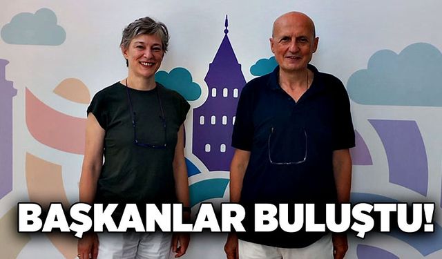 Başkanlar buluştu