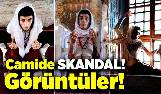 Camide uygunsuz görüntüler!