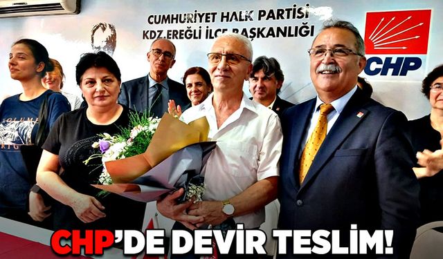 CHP’de devir teslim!