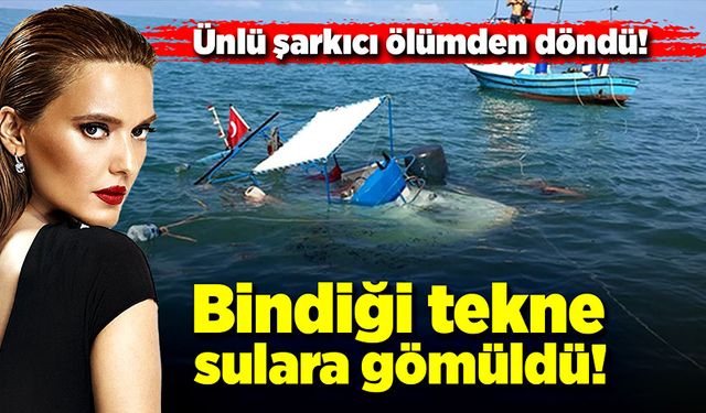 Ünlü şarkıcı ölümden döndü!