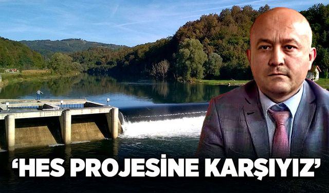 Dikenli: HES projesine karşıyız