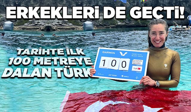 Tarihte ilk 100 metreye dalan Türk! Erkekleri de geçti!