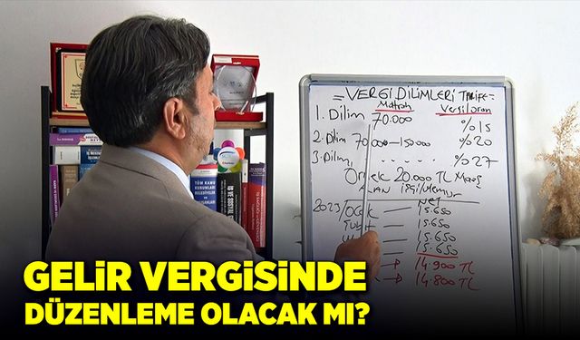 Gelir vergisinde düzenleme olacak mı?