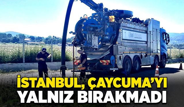 İstanbul, Çaycuma’yı yalnız bırakmadı