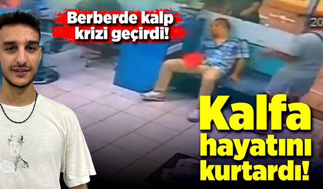 Kalfa kalp krizi geçiren adamı suni teneffüs ve kalp masajıyla kurtardı