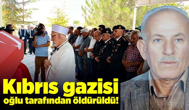 Psikolojik sorunları olan şahıs, Kıbrıs gazisi babasını vurarak öldürdü