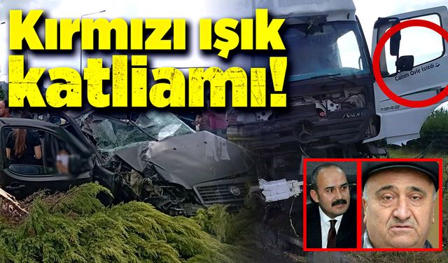 Kırmızı ışık ihlali sonucu 2 kişi yaşamını yitirdi!