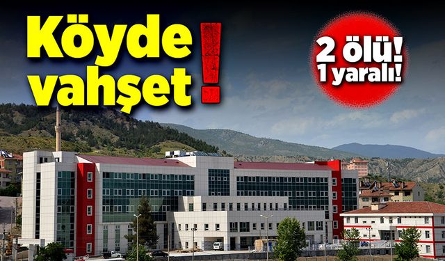 Kastamonu’da köyde vahşet! 2 ölü! 1 ağır yaralı!