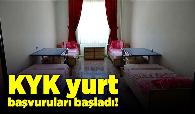 KYK yurt başvuru ekranı açıldı!