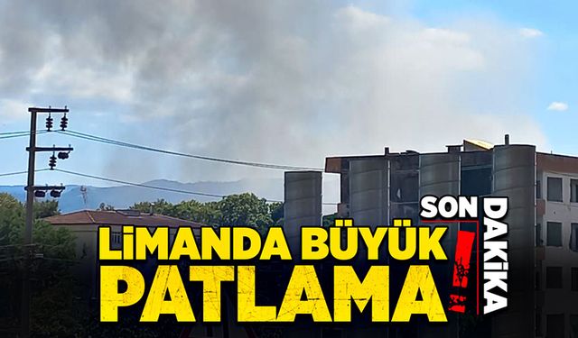 Limanda büyük patlama! 3'ü ağır 12 yaralı!