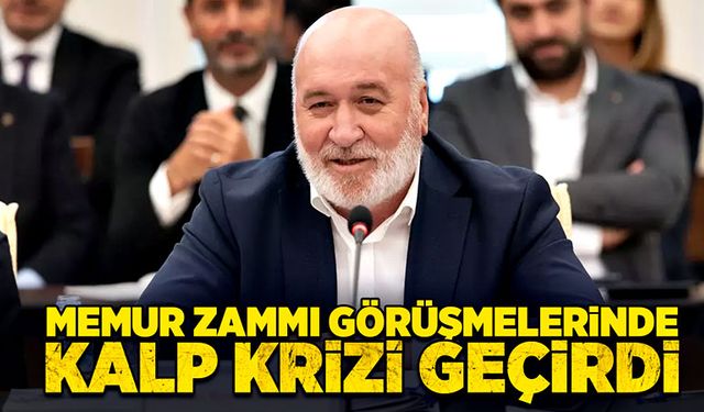 Memur zammı görüşülürken kalp krizi geçirdi…