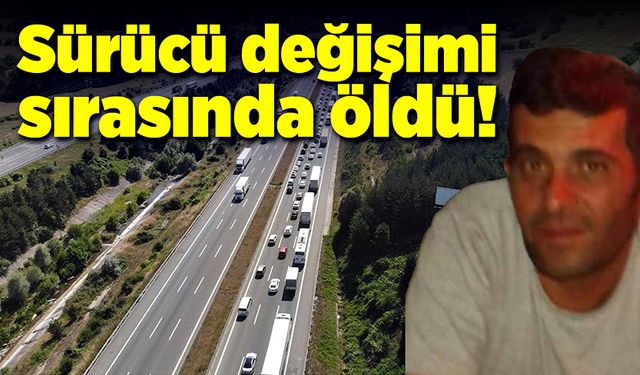 Tem Otoyolu'nda trafik kazası: Emniyet şeridindeki sürücü hayatını kaybetti