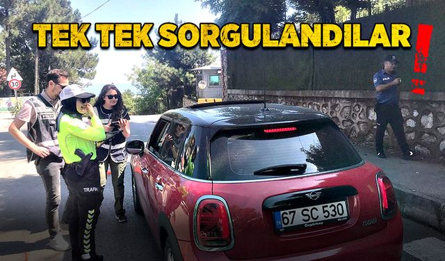 Tek tek sorgulandılar!