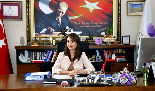 Belediye Başkan Vekili görevini yürüten Gizem Karagözlü, tarihe geçti