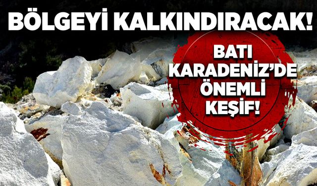 Batı Karadeniz’de önemli keşif! Bölgeyi kalkındıracak!