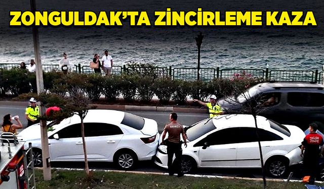 Zonguldak’ta zincirleme kaza