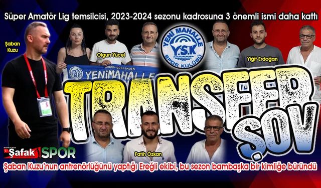 Yenimahallespor’da transfer bitmez! Kadroya üç takviye daha