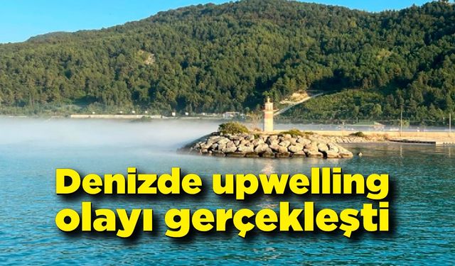 Denizde upwelling olayı gerçekleşti