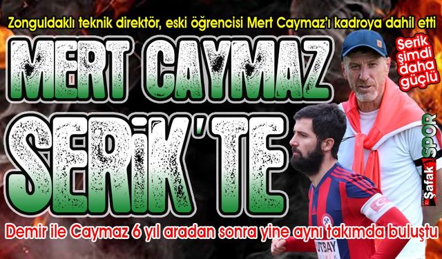 Arnavutköy Belediyespor’dan ayrılan Mert Caymaz Serik Belediyespor’a transfer oldu