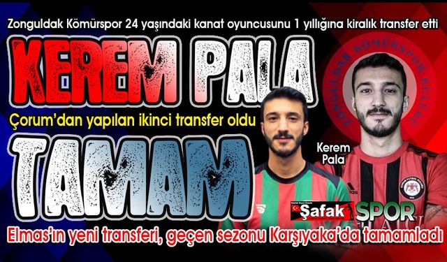 Zonguldak Kömürspor 1. Lig temsilcisi Çorum FK’dan bir oyuncu daha aldı