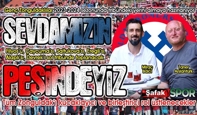 Genç Zonguldaklılar tribüne geri dönüyor