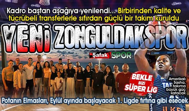 Bu Zonguldak Spor, başka Zonguldak Spor... Kadroda Amerikalı oyuncu bile var