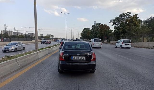 Ankara’da 7 araçlı  zincirleme trafik kazası