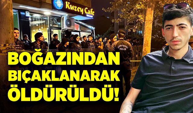 Alacak verecek kavgasında boğazından bıçaklanarak öldürüldü