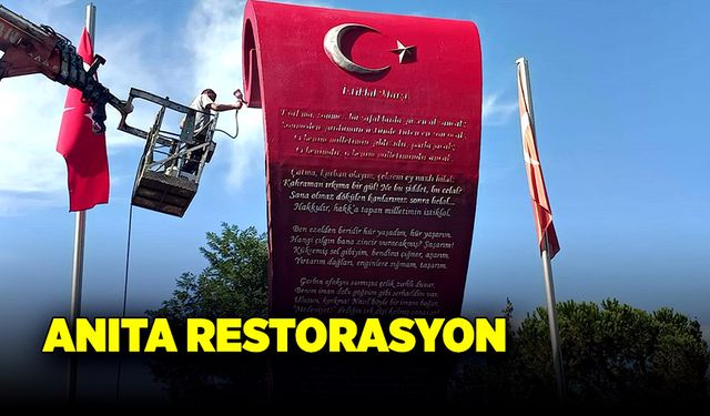 Anıta restorasyon