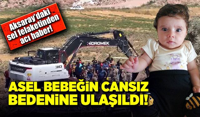 Asel bebeğin cansız bedeni 5 günün sonunda bulundu