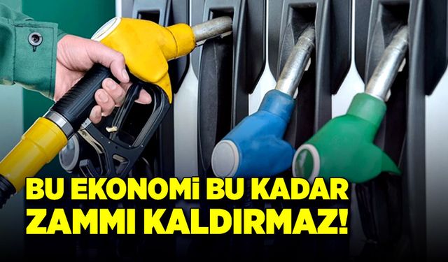 Bu ekonomi bu kadar zammı kaldırmaz