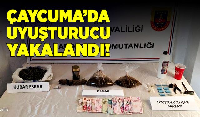 Çaycuma’da uyuşturucu yakalandı