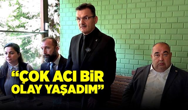 AK Parti İl Başkanı oğlunu kaybetmesinin ardından ilk kez konuştu